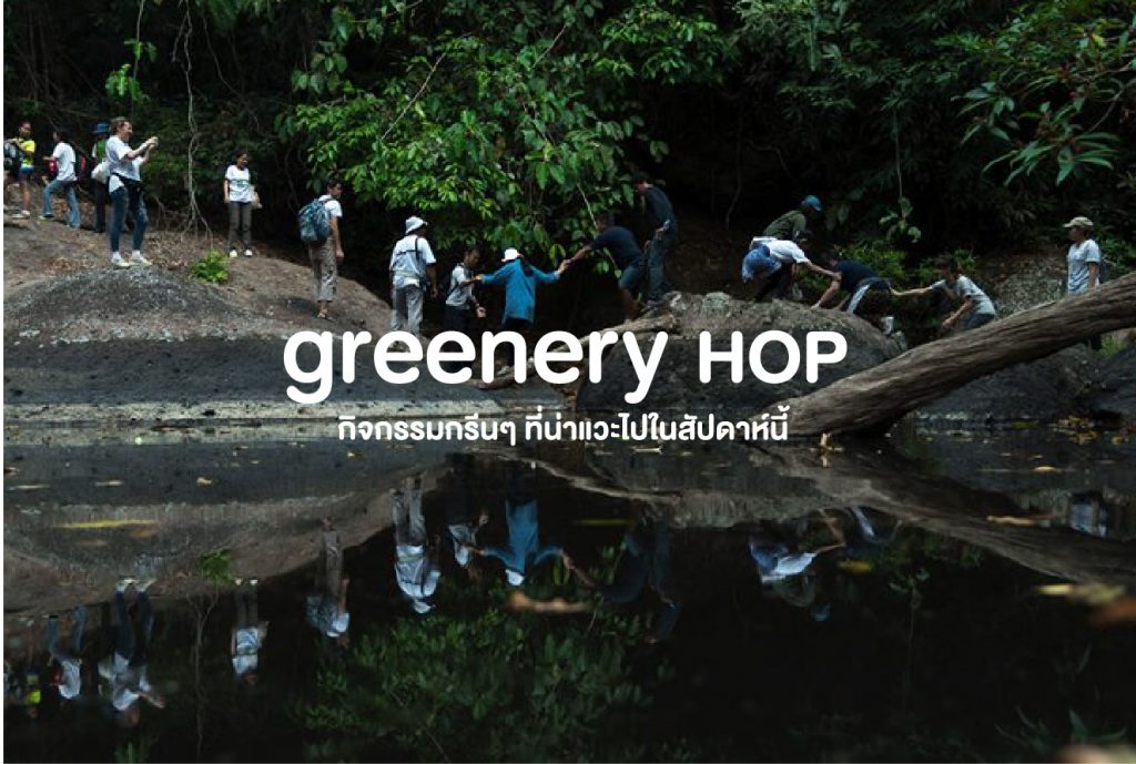 Greenery Hop: กิจกรรมกรีนใกล้ กรีนไกล ที่น่าไปช่วง 24 กุมภาพันธ์ – 2 มีนาคมนี้